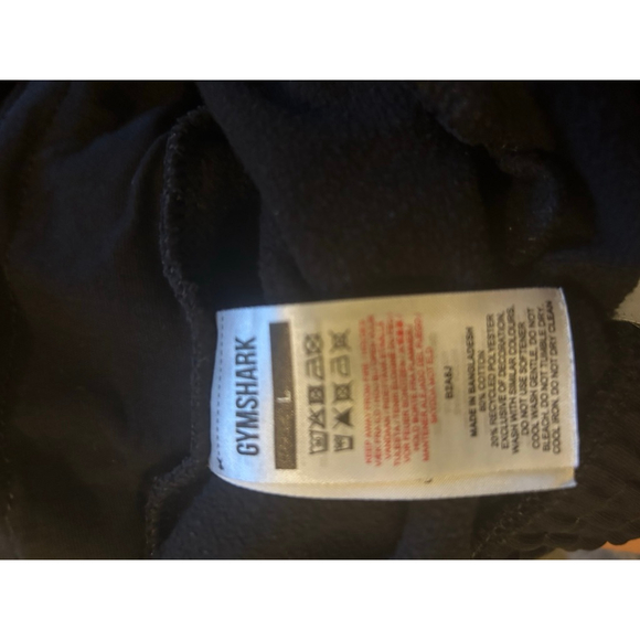 Women's Gymshark Training Sweat Shorts Size L Black - Picture 6 of 6